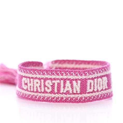 pink christian dior bracelet|genuine Christian Dior bracelets.